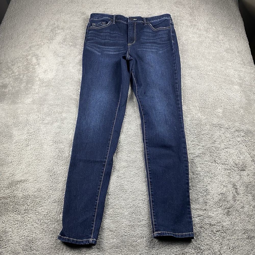 Jessica Simpson High Rise Skinny Jeans Womens 10/30‎ Blue Denim